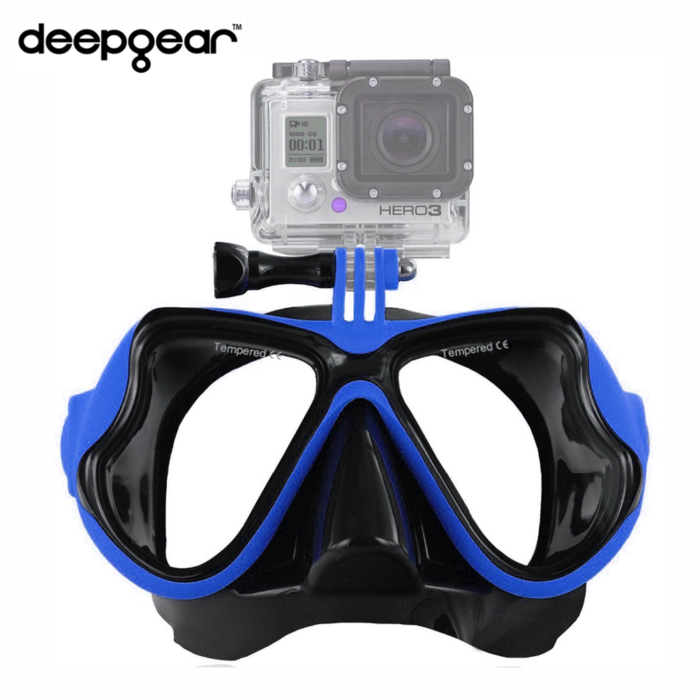 Potápěčské brýle s držákem pro GoPro a sportovní kamery recenze